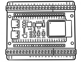 Sketch of the central control unit board